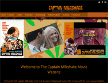 Tablet Screenshot of captainmilkshake.com